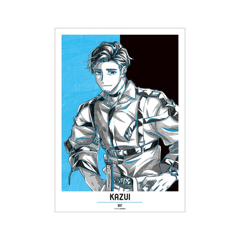 『MILGRAM -ミルグラム-』カズイ Ani-Art BLACK LABEL A3マット加工ポスター【202510再販】